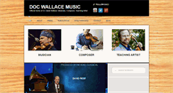 Desktop Screenshot of docwallacemusic.com